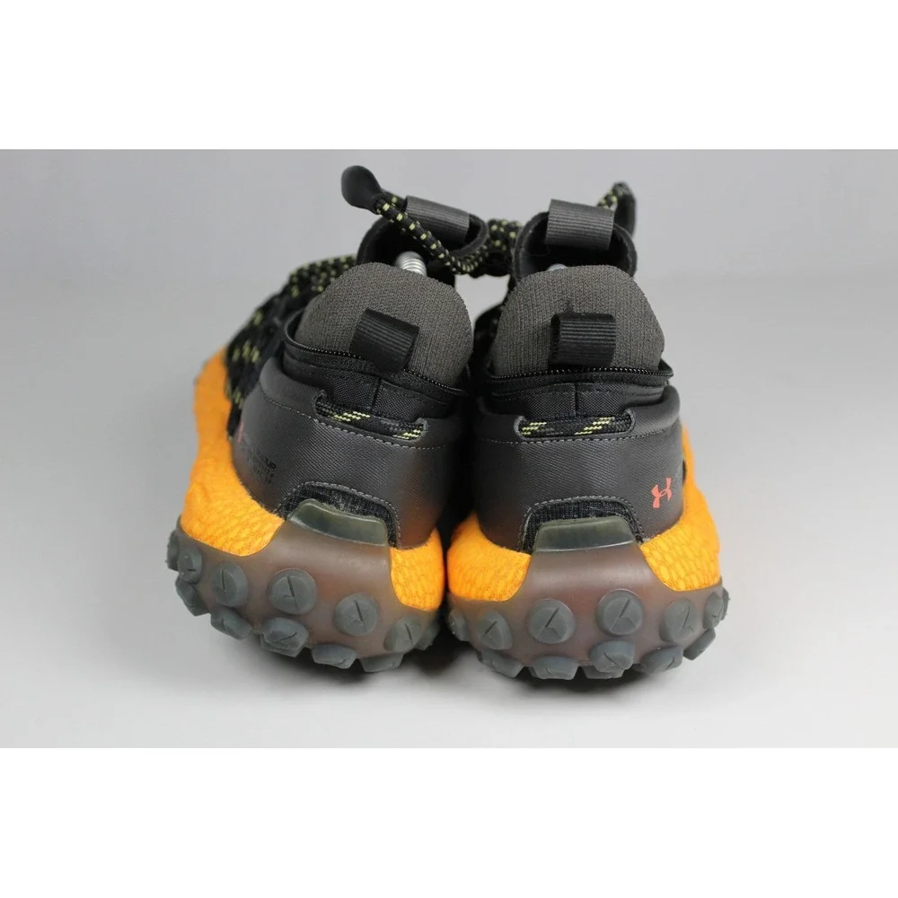 Under Armour Fat Tire Venture Black Orange Hiking Sneakers 3026620-001 Mens 7.5
